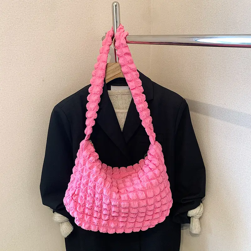 Pure Color Heart Cloud Shoulder Bag for Women 2025 - Image 5