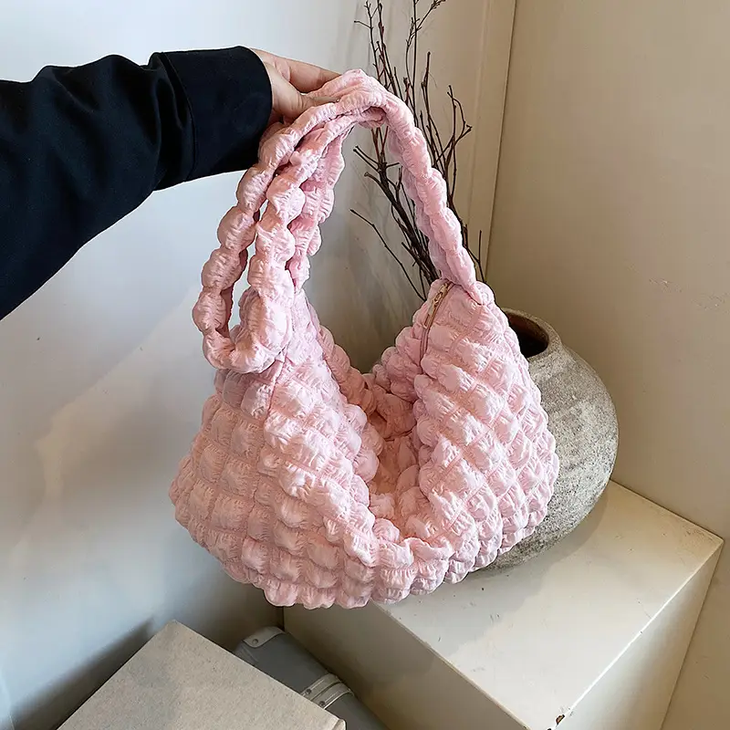 Pure Color Heart Cloud Shoulder Bag for Women 2025 - Image 6