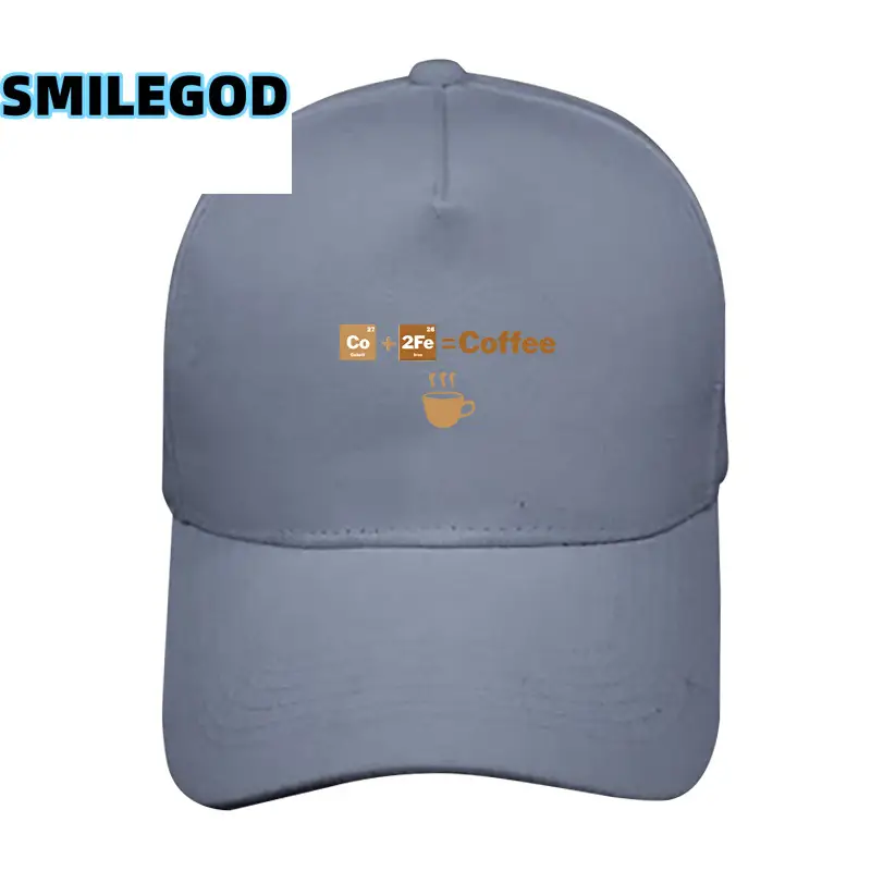 White SMILEGOD Coffee Printed Cap for Men Women - Image 3