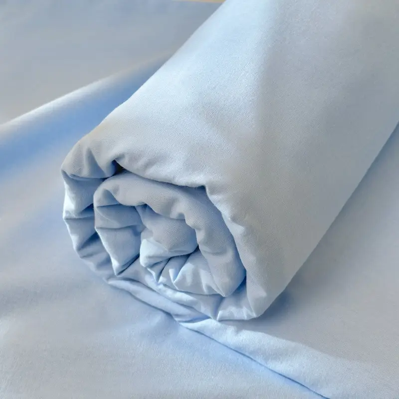 Class a Pure Cotton Washed Cotton Bed Pure Color Simple Cotton Quilt Single Double Cotton Single Bed Sheets Bedding
