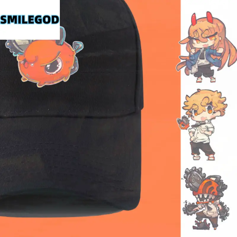 Navy Blue SMILEGOD Printed Baseball Cap for Men - Image 25