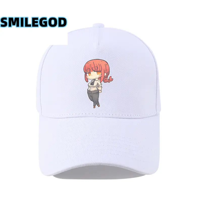 Navy Blue SMILEGOD Printed Baseball Cap for Men - Image 10