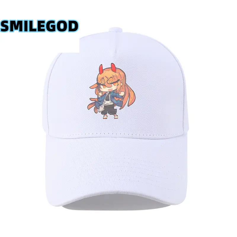 Navy Blue SMILEGOD Printed Baseball Cap for Men - Image 11