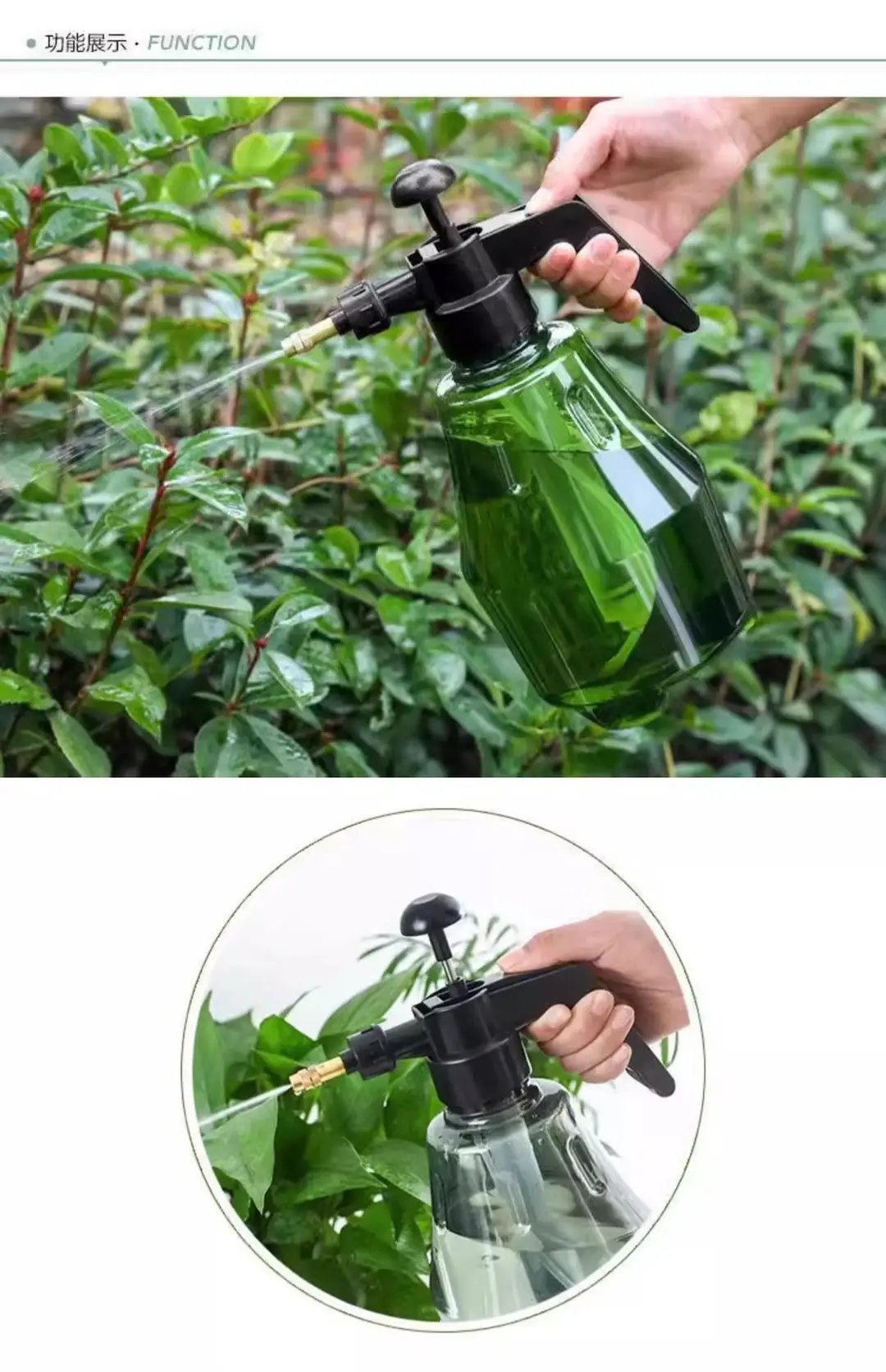 【Thickened】Manual Air Pressure Watering Can Garden Tool Household Disinfection Sprinkler Watering Sprayer Flower Sprinkler — feature 3