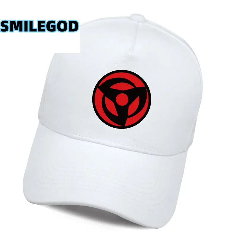 Blue Anime Hat with Red Spiral Logo for Youth - Image 11