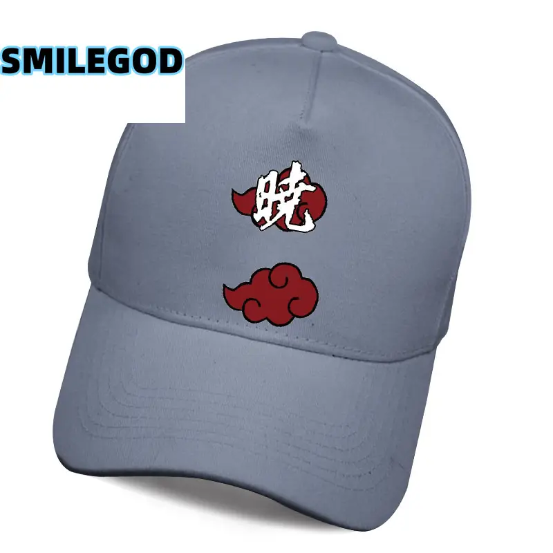 Blue Anime Hat with Red Spiral Logo for Youth - Image 15