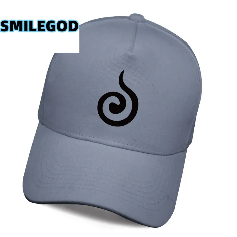 Blue Anime Hat with Red Spiral Logo for Youth - Image 16
