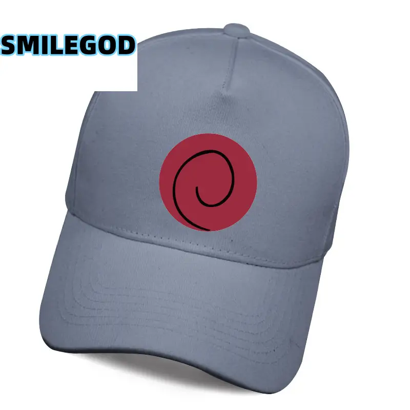 Blue Anime Hat with Red Spiral Logo for Youth - Image 17