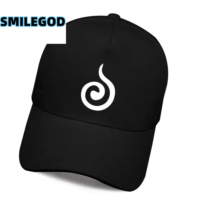 Blue Anime Hat with Red Spiral Logo for Youth - Image 2