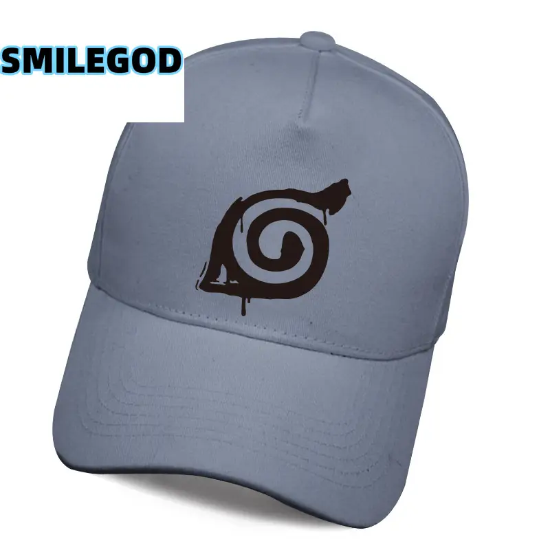 Blue Anime Hat with Red Spiral Logo for Youth - Image 20