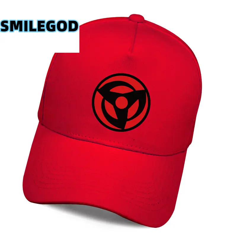 Blue Anime Hat with Red Spiral Logo for Youth - Image 25