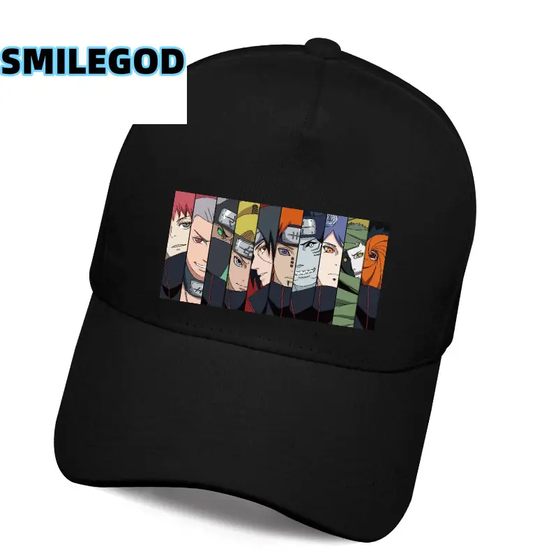 Blue Anime Hat with Red Spiral Logo for Youth - Image 7