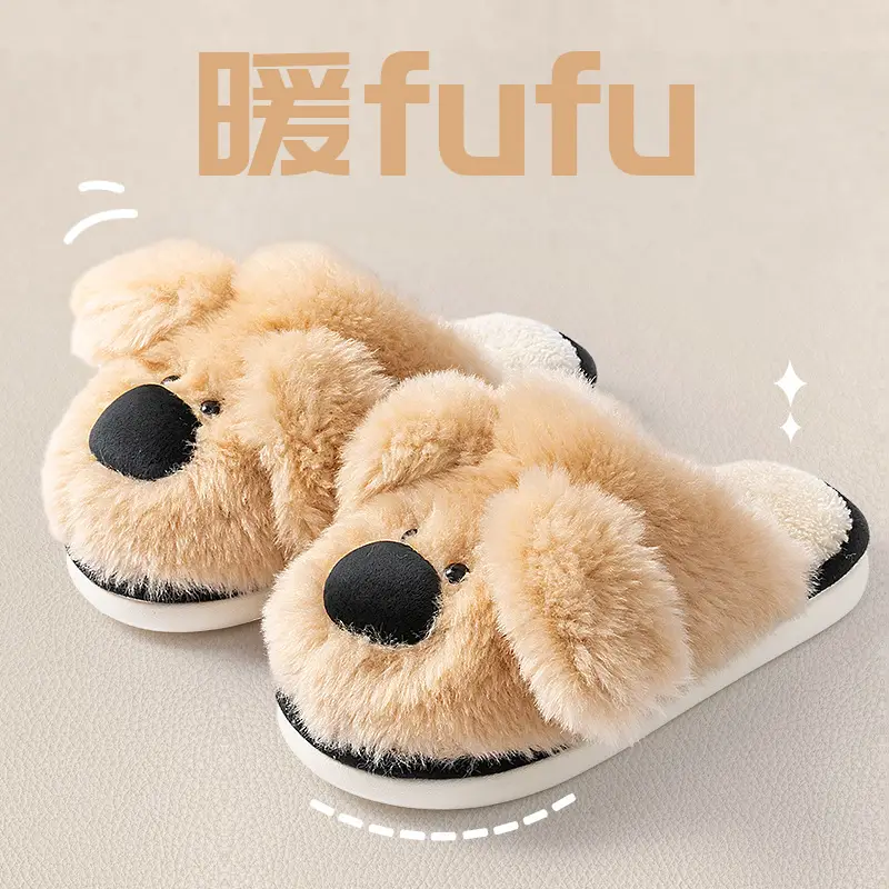 Women's Poop Feeling Cotton Slippers Winter Warm - Image 7
