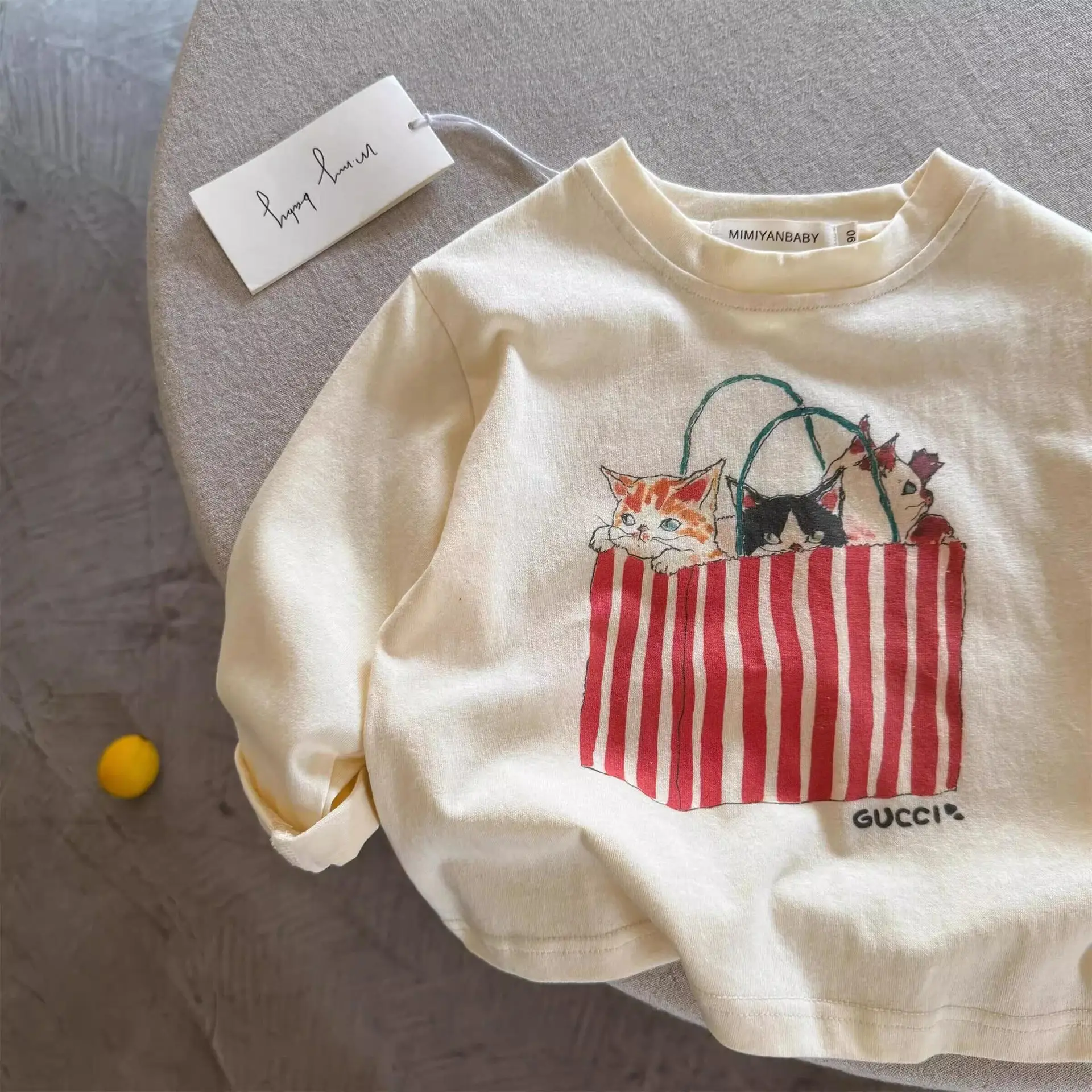 Tongxing Yuan Cartoon T-Shirt for Boys Girls Cotton Spring Autumn - Image 7