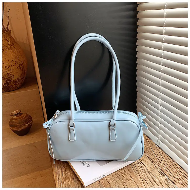Women's Red Leather Satchel Shoulder Bag 2025 — feature 24