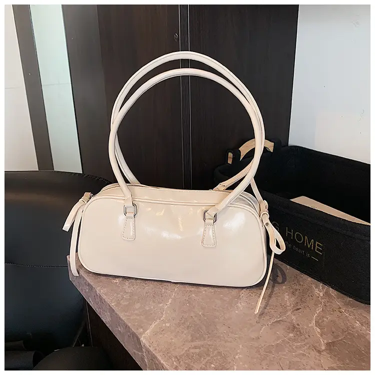 Women's Red Leather Satchel Shoulder Bag 2025 — feature 27