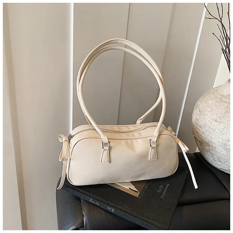 Women's Red Leather Satchel Shoulder Bag 2025 — feature 28