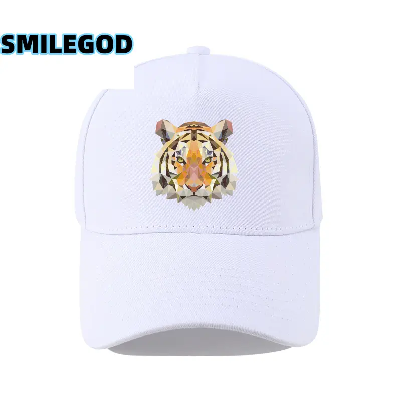 White Dog Face Baseball Cap Unisex Sun Protection - Image 13