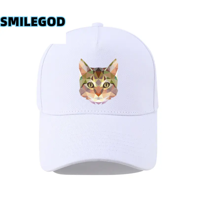 White Dog Face Baseball Cap Unisex Sun Protection - Image 14