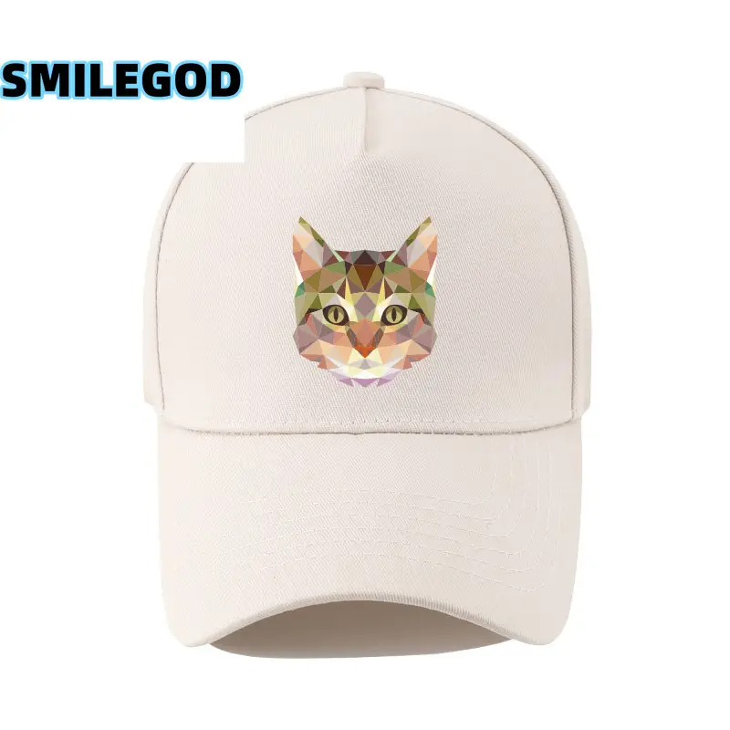 White Dog Face Baseball Cap Unisex Sun Protection - Image 26