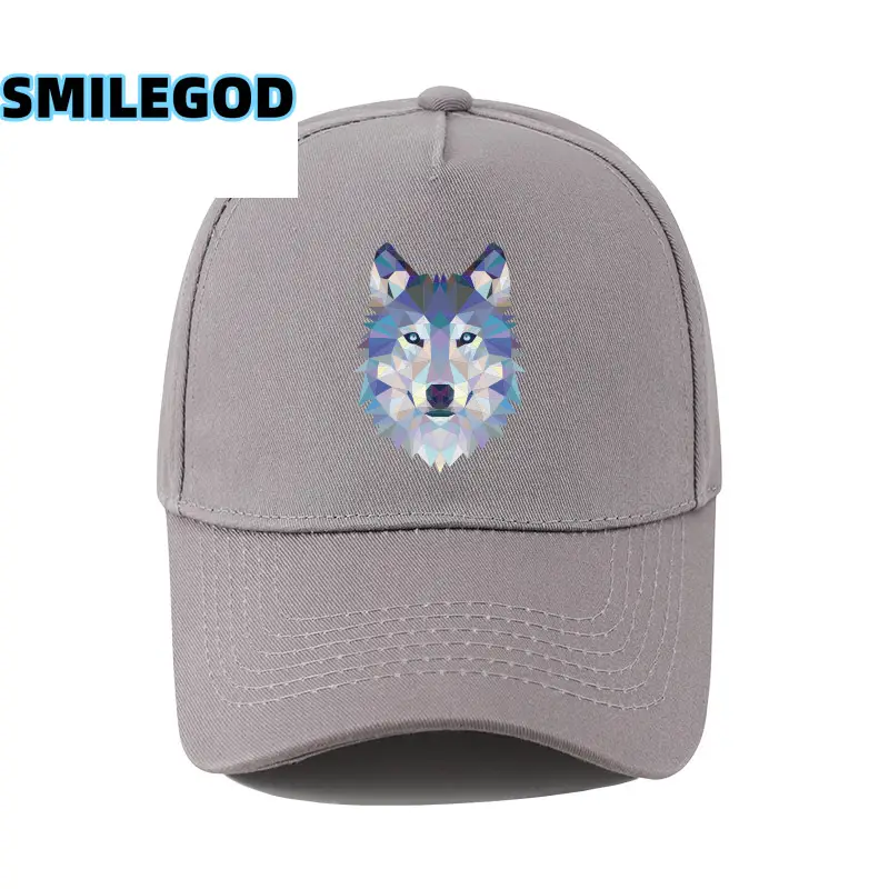 White Dog Face Baseball Cap Unisex Sun Protection - Image 34