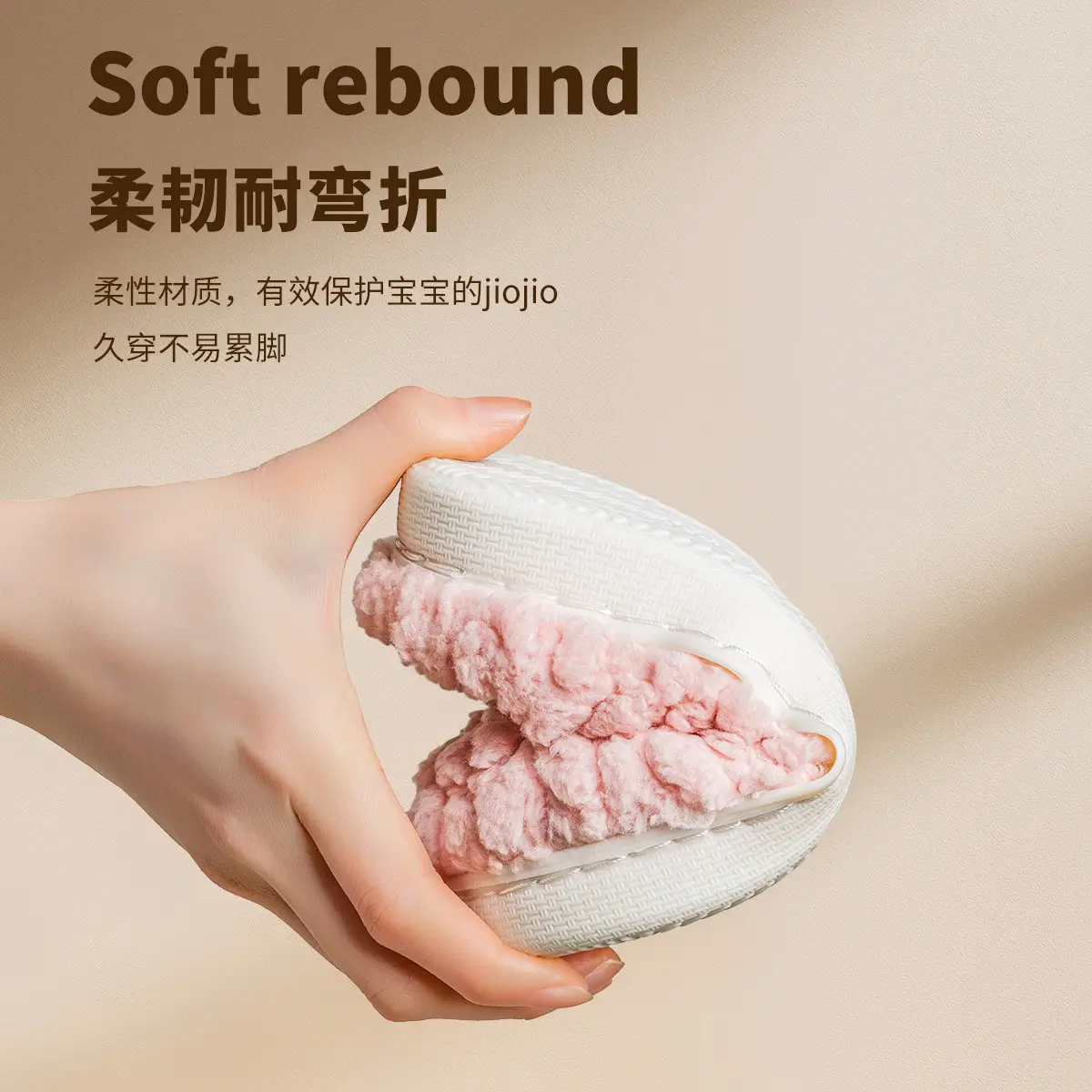 Green Cotton Slippers for Girls Autumn Winter 2024 - Image 6