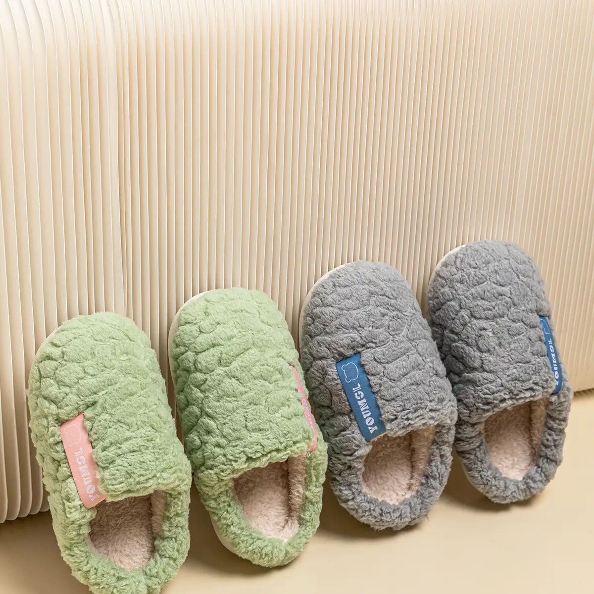 Green Cotton Slippers for Girls Autumn Winter 2024 — feature 20