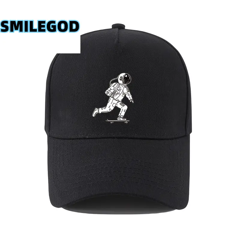 Men's Astronaut Cartoon Cap White Korean Fashion - Image 32