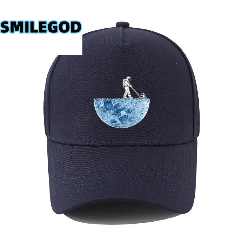 Men's Astronaut Cartoon Cap White Korean Fashion - Image 27