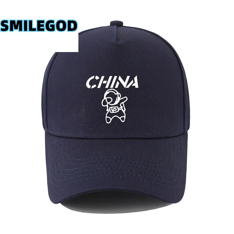 Men's Astronaut Cartoon Cap White Korean Fashion - Image 7