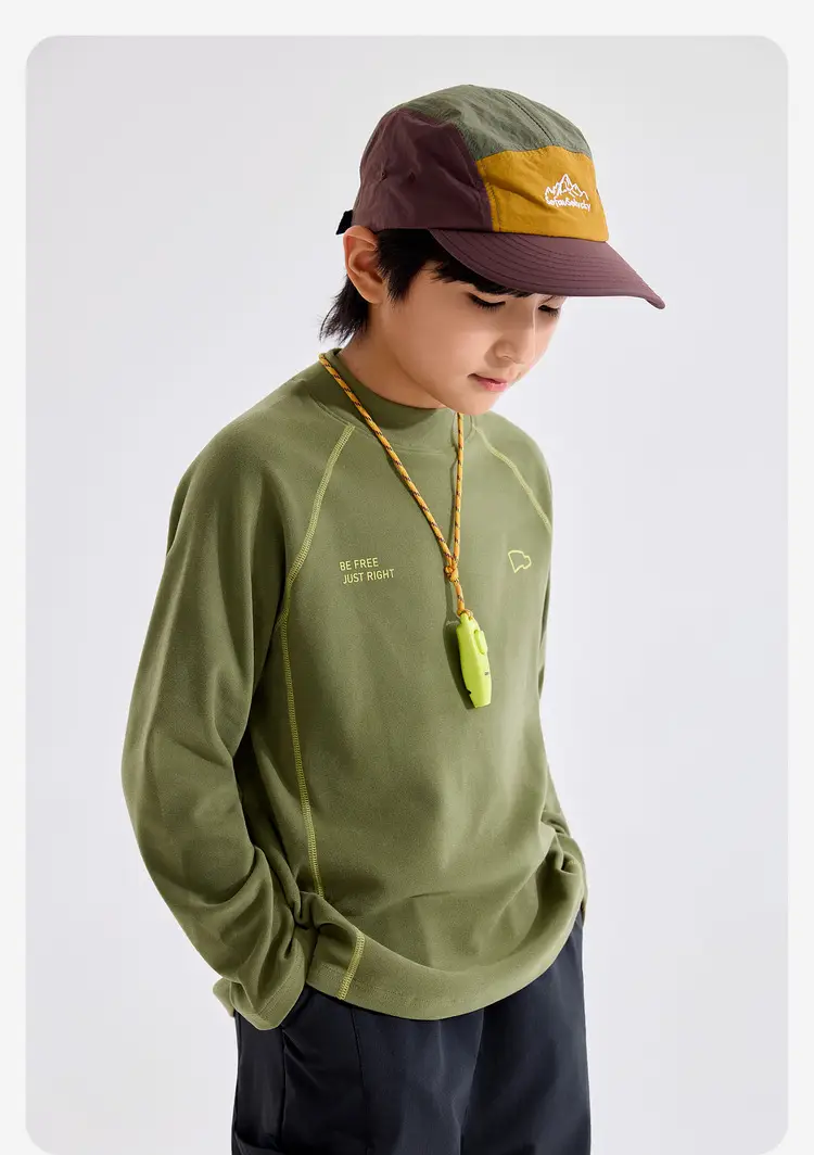 Anti-Static Warm Fleece Boys Shirt 2025 Spring Long Sleeve — feature 29