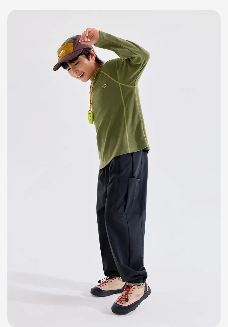 Anti-Static Warm Fleece Boys Shirt 2025 Spring Long Sleeve — feature 37