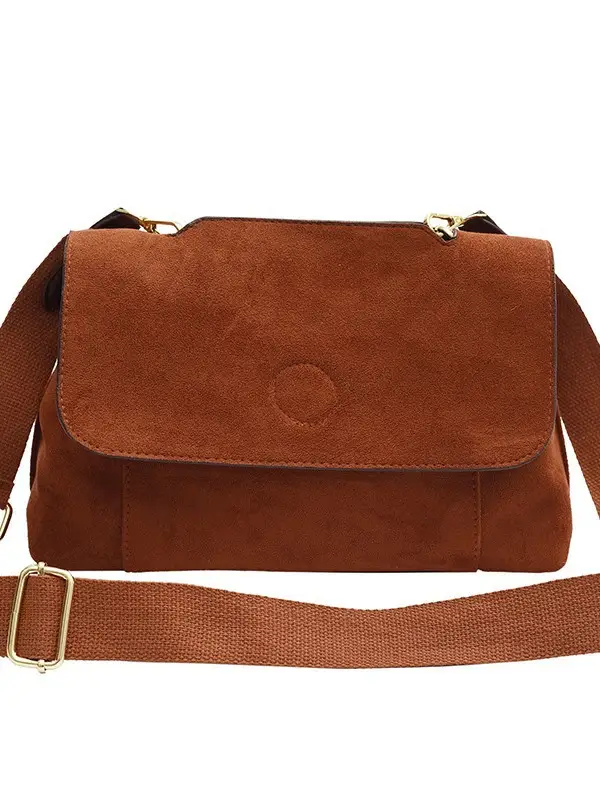 Frosted Envelope Bag Women Brown New Size Shoulder Crossbody - Image 9