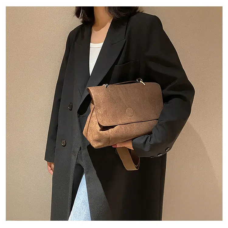 Frosted Envelope Bag Women Brown New Size Shoulder Crossbody — feature 12