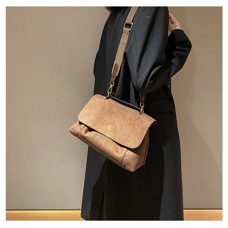 Frosted Envelope Bag Women Brown New Size Shoulder Crossbody — feature 13