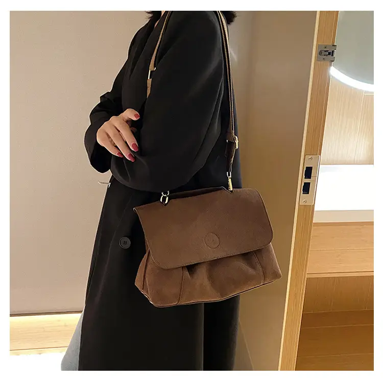 Frosted Envelope Bag Women Brown New Size Shoulder Crossbody — feature 15