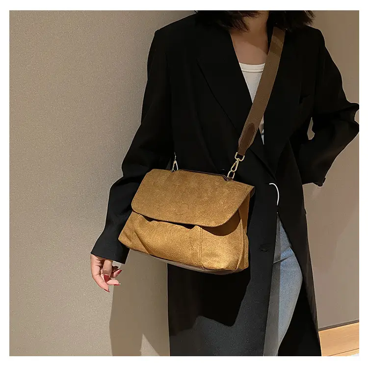 Frosted Envelope Bag Women Brown New Size Shoulder Crossbody — feature 18