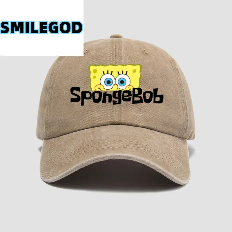 Spongebob Cap for Men Women Blue Baseball