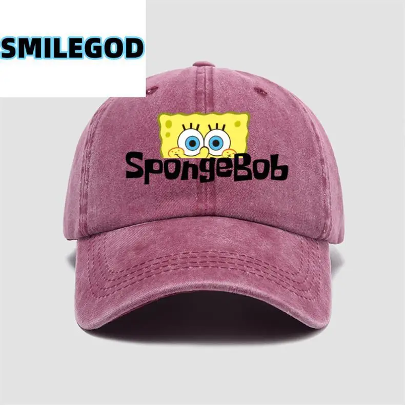Spongebob Cap for Men Women Blue Baseball — feature 6