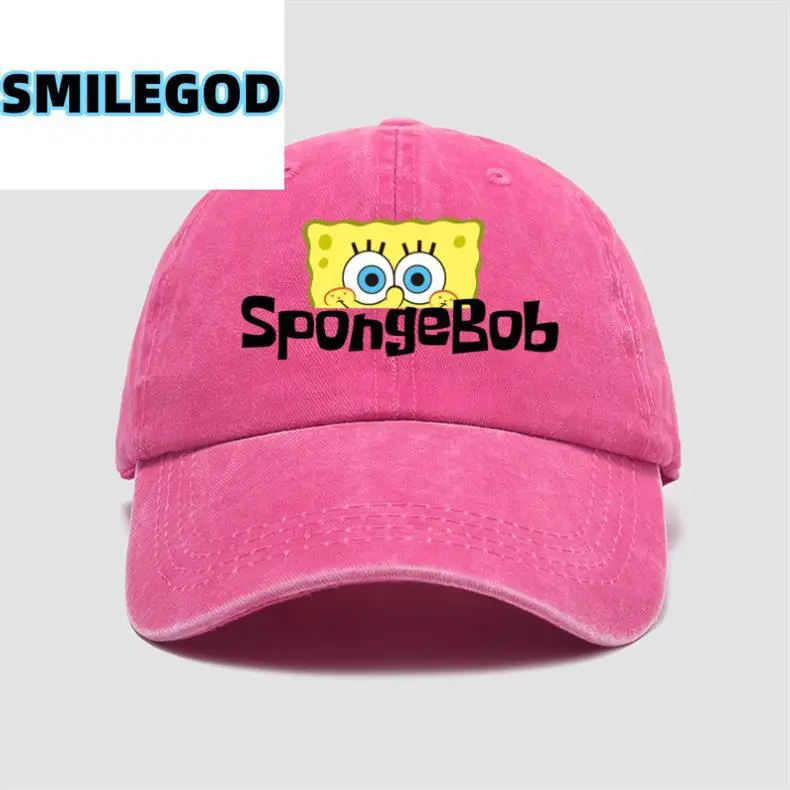 Spongebob Cap for Men Women Blue Baseball — feature 7