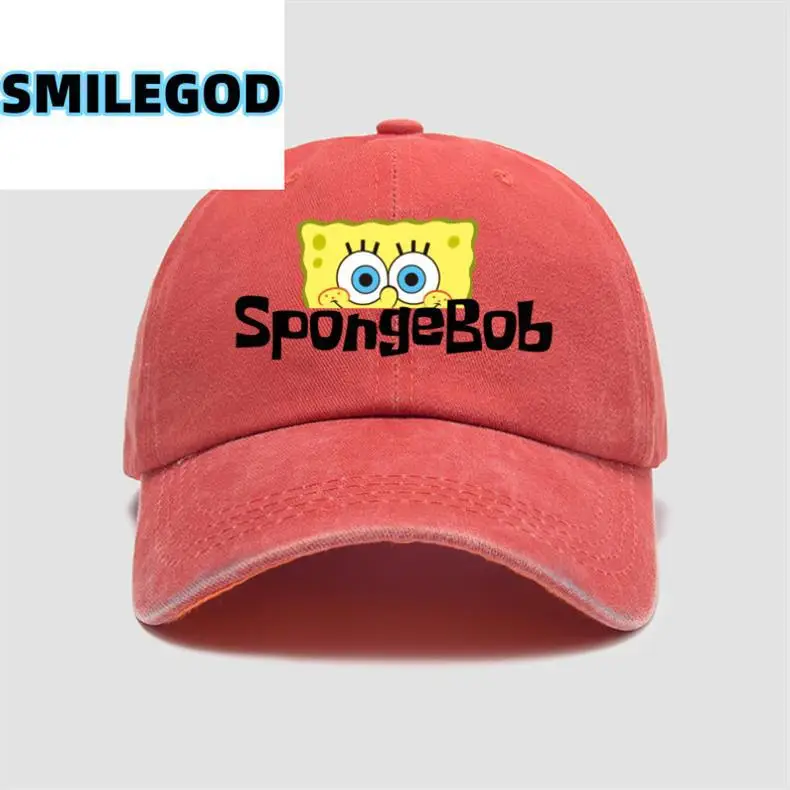 Spongebob Cap for Men Women Blue Baseball — feature 8