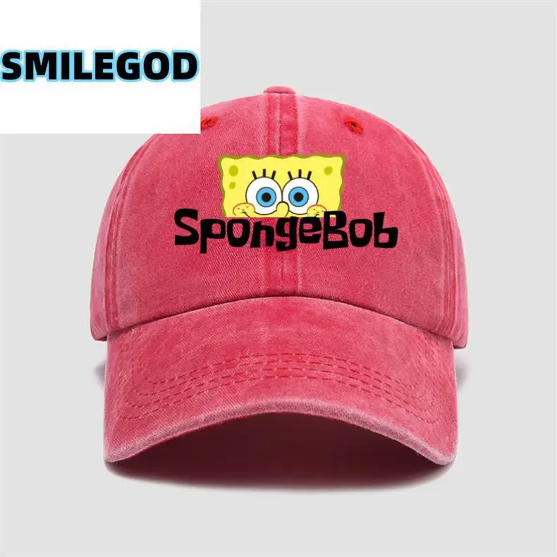 Spongebob Cap for Men Women Blue Baseball — feature 9