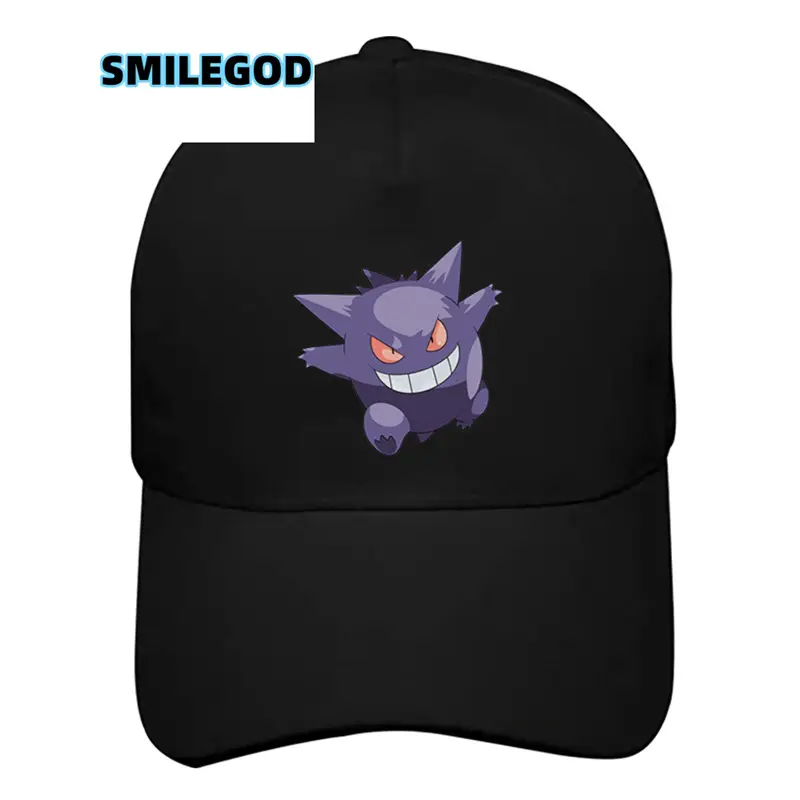 Pokémon Hat Pikachu Eevee Gengar Red Unisex - Image 36