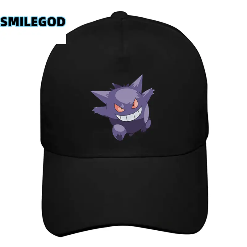 Pokémon Hat Pikachu Eevee Gengar Red Unisex - Image 13