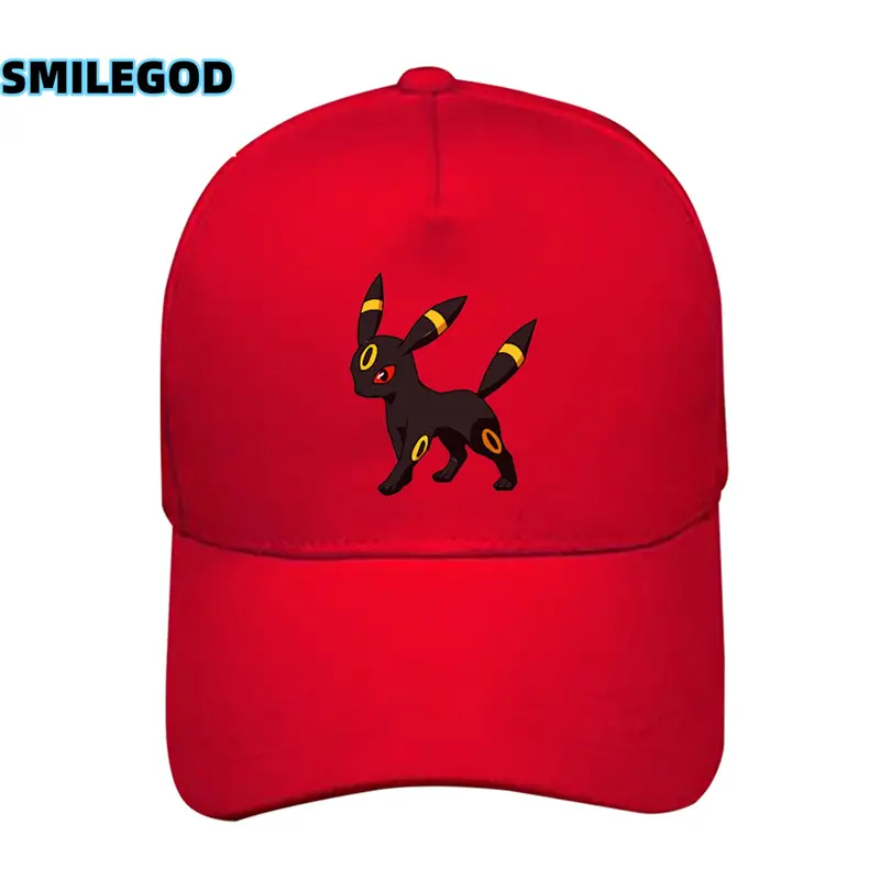 Pokémon Hat Pikachu Eevee Gengar Red Unisex - Image 18