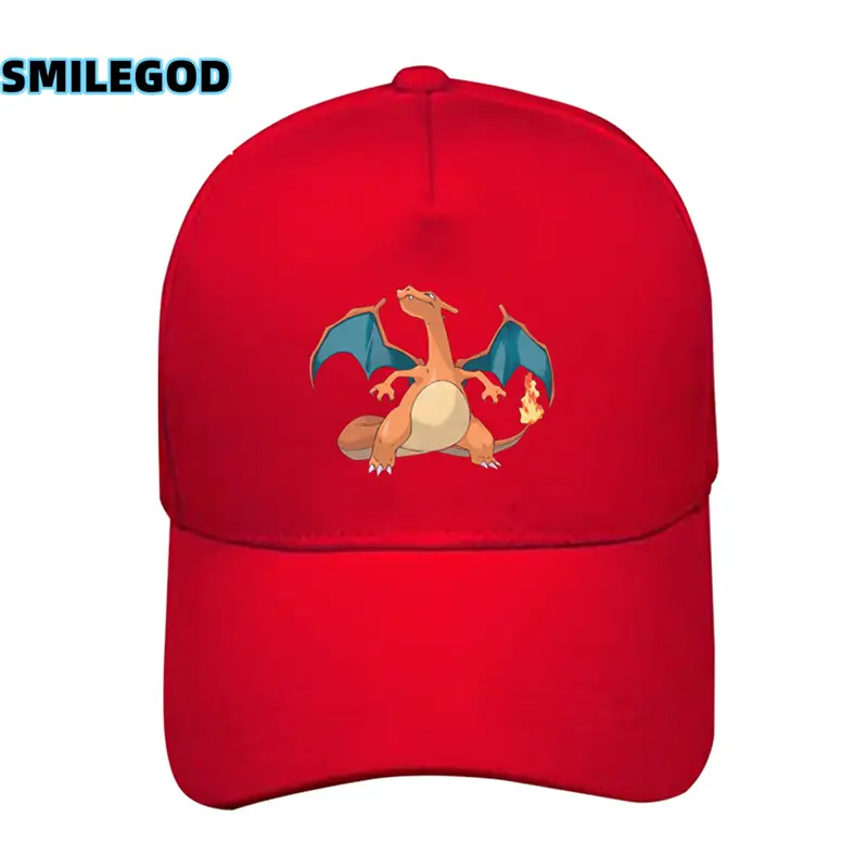 Pokémon Hat Pikachu Eevee Gengar Red Unisex - Image 19