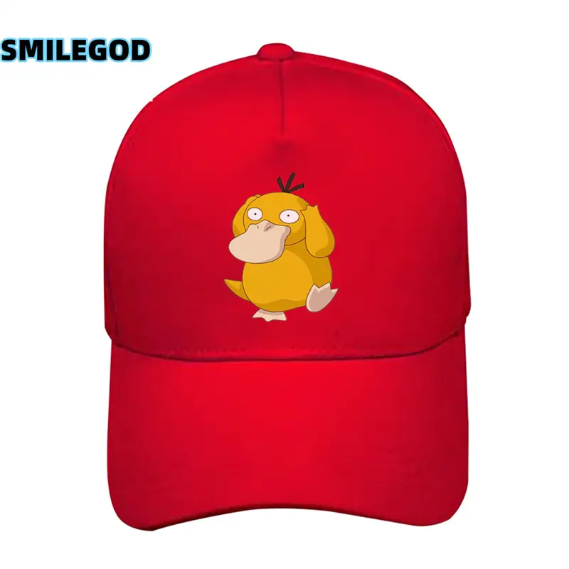 Pokémon Hat Pikachu Eevee Gengar Red Unisex - Image 22