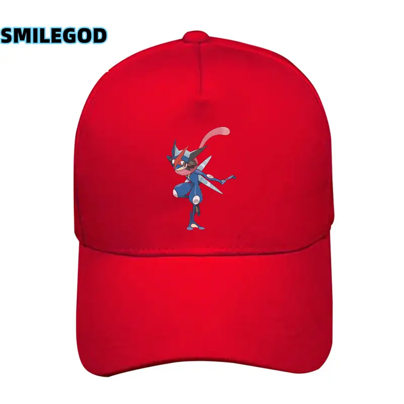 Pokémon Hat Pikachu Eevee Gengar Red Unisex - Image 24
