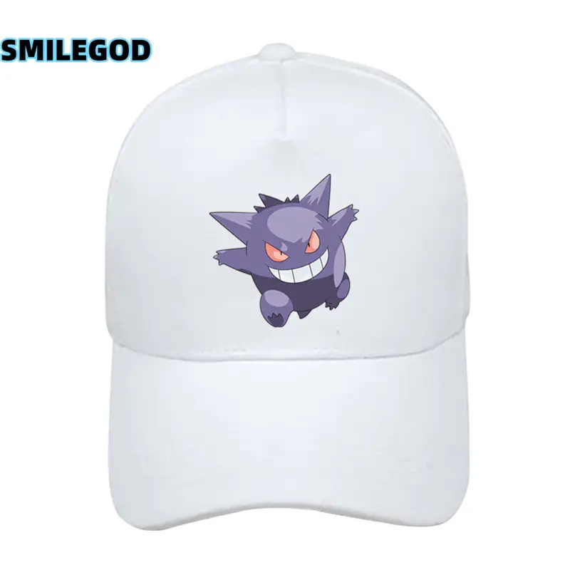 Pokémon Hat Pikachu Eevee Gengar Red Unisex - Image 6