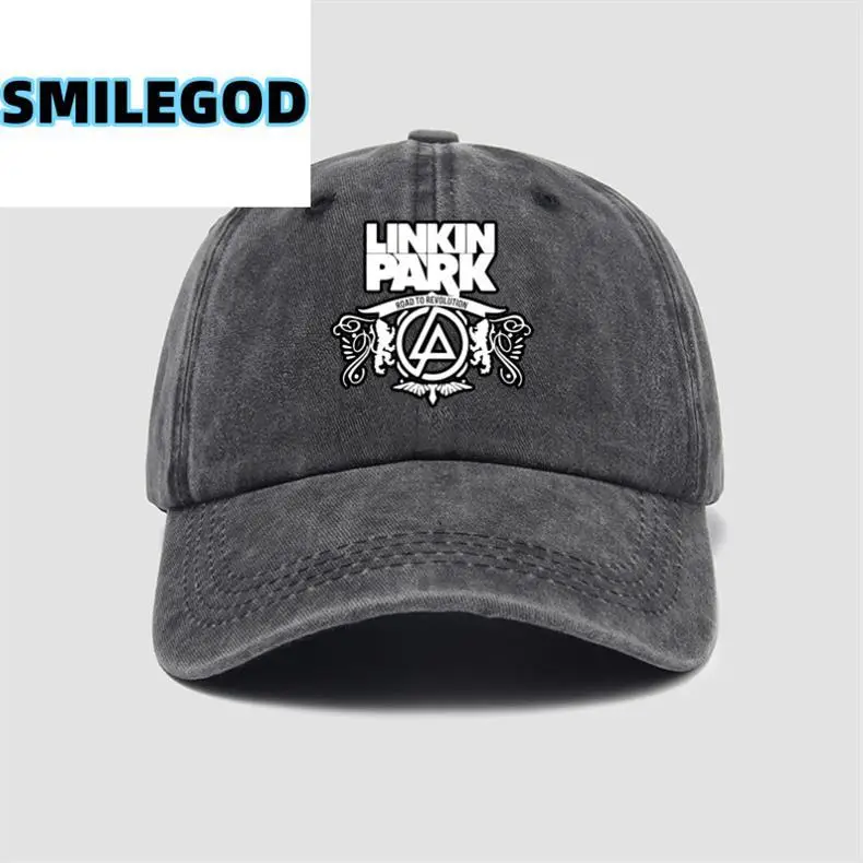 Linkin Park Grey Cap for Men Women — feature 2